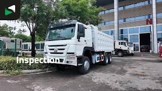 Sinotruk Howo 371 6X4 Refurbished! 50T Full steel Manual Airco Euro 2 volquete nuevo | Imagen 4 - Autoline
