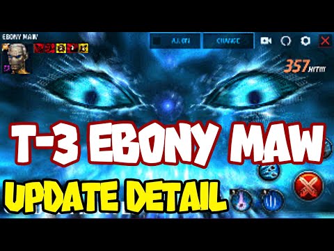 T-3 Ebony Maw Mid Month Update Detail - MARVEL Future Fight