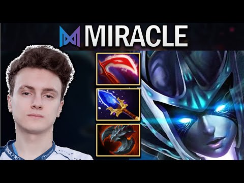 NIGMA.MIRACLE SMURF PHANTOM ASSASSIN WITH DESO-AGHANIMS - DOTA 2 7.29 GAMEPLAY