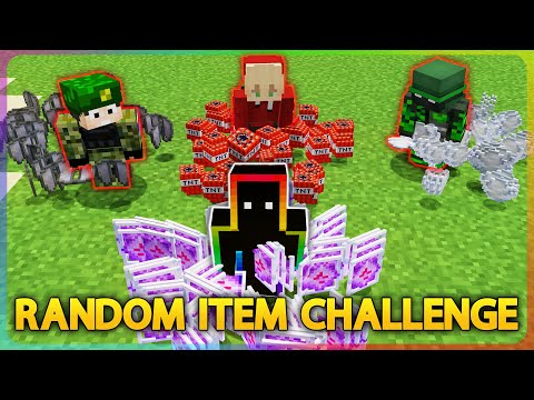 Minecraft Random Item Výzva VS 3 Hunteři