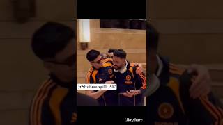 Shubman masti with Siraj 😄❤️ #shubmangill #mohammedsiraj #testcricket #trending #shorts