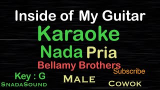 Inside Of My Guitar-Bellamy Brothers-Mancanegara|Karaoke Pria-Male-Laki-laki-cowok@ucokku