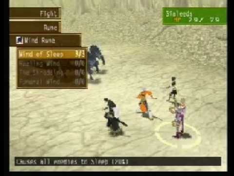 let's play suikoden V part 3 battle system
