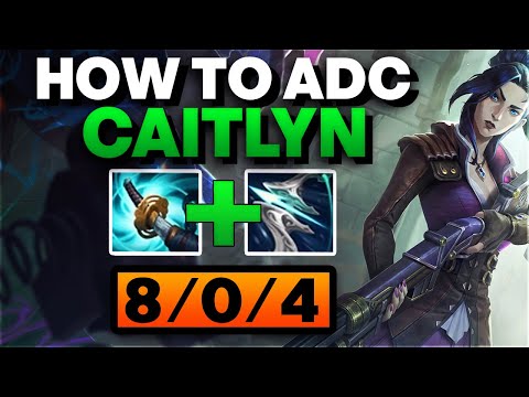 These Caitlyn tips will help you climb instantly - Caitlyn ADC Gameplay
