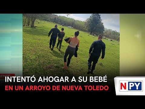 Intentó ahogar a su bebé en un arroyo de Nueva Toledo