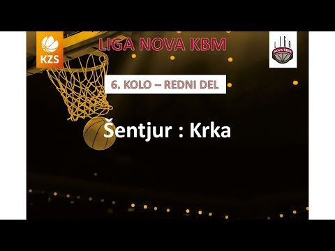 Šentjur : Krka - 6. kolo - Liga NovaKBM - Sezona 2017/18