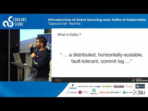 Découvrir par l’exemple : Microservices et Event Sourcing avec Kafka et Kubernetes - Tugdual Grall