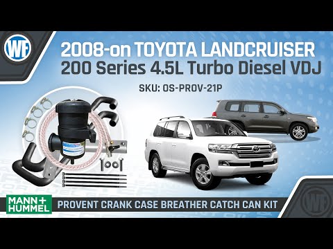 Provent Install Video for Toyota Landcruiser 200 Series 2008-on 2.4L VDJ Passenger Side OS-PROV-21P