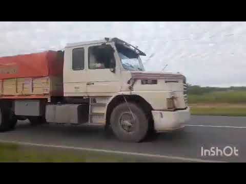 CAMIONES EN RUTA PROVINCIAL 1 , SAN FRANCISCO , CORDOBA , ARGENTINA , VIDEO 215