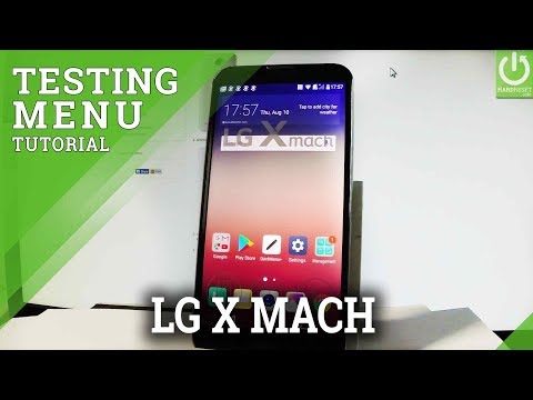 LG X Mach TESTING MENU / Tricks / Test Mode / Battery Info
