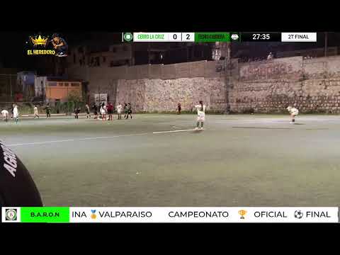 Cerro la cruz vs pedro CaBrera ⚽️Final🏆 Femenina 🥳Valparaíso 