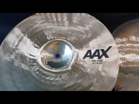 Sabian 14" AAX Thin Hi Hats