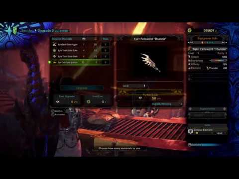 MHW: Iceborne - Fast Farming Kulve's materials to upgrade Kulve's Weapons (Solo - MR Event)