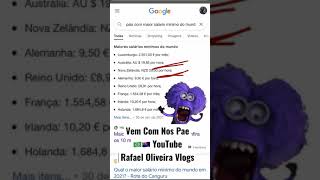 País Com o Maior Salário Mínimo do Mundo #imigrantesbrasileiros