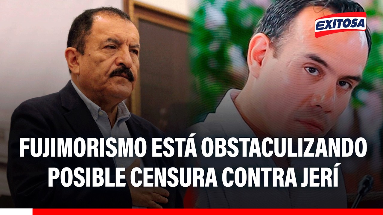 🔴🔵 Edgard Reymundo: Fujimorismo está obstaculizando posible censura contra José Jerí