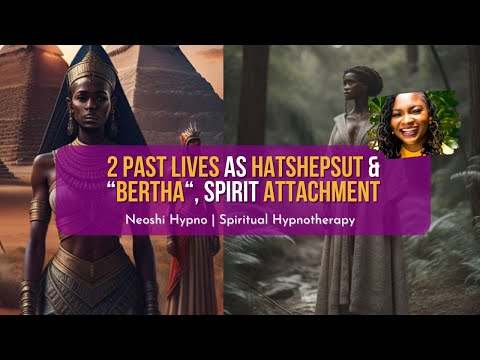 256 Neoshi Hypno - 2 Past lives as HATSHEPSUT, BERTHA SPIRIT ATTACHMENT  | Spiritual Hypnosis