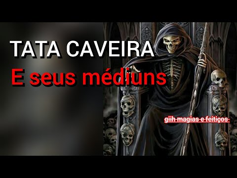 TATA CAVEIRA E SEUS MÉDIUNS #tata #exucaveira #exu #mediunidade #laroyeexu #entidades #umbanda