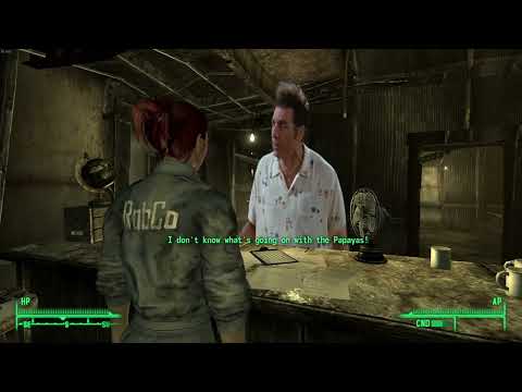 Helping Moira write the Wasteland Survival Guide in Fallout 3