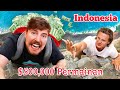 $500,000 Game Ekstrim! | MrBeast Indonesian Dubbed | MrBeast Dijuluki Bahasa Indonesia #mrbeast