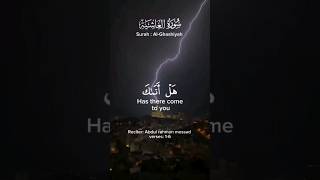Download lagu Surah Al-Ghashiyah | Verse 1-6 | Abdul rahman mossad #shortsfeed #shorts #quran #quranrecitation mp3
