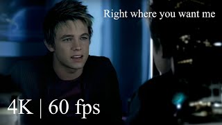 Jesse McCartney - Right where you want me ( Official Video 4K | 60 fps )