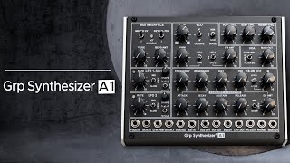 Video thumbnail for GRP Synthesizer A1 Sound Demo (no talking) with Meris LVX Delay by Limbic Bits