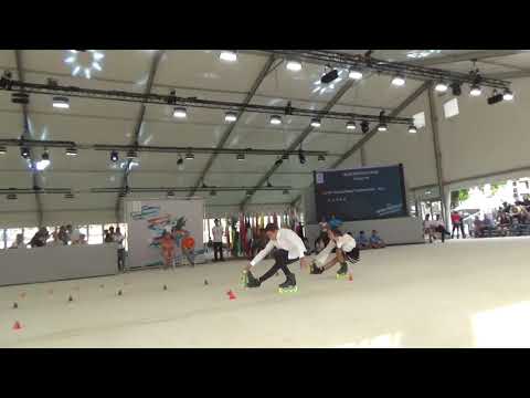 WFSC 2018   ARNHEM   Pair Slalom   12 place Peña Bes Miguel  Trigo Rivero Paula