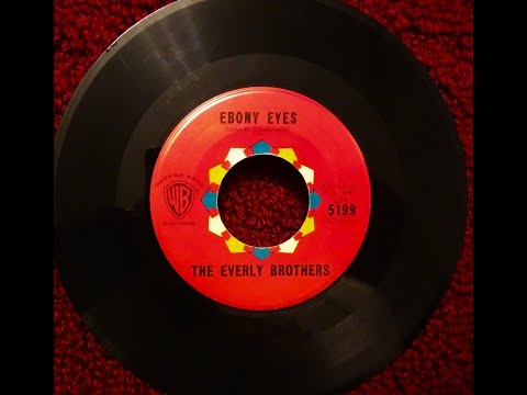 Ebony Eyes - The Everly Brothers Original 45 1960