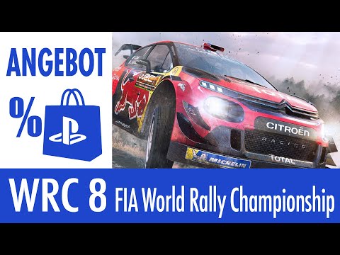 PSN Angebot: WRC 8 FIA World Rally Championship (PS4) Billig! Will ich's?