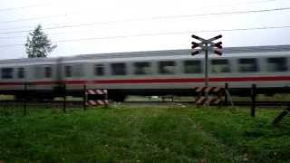 preview picture of video 'Dutch Railroad Crossing/ Level Crossing/ Spoorwegovergang Hengelo'
