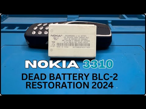 Nokia 3310 Dead Battery Restoration | Nokia  BLC-2  battery for 3310/3410/3510 Battery Repairing