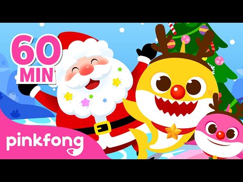 Père Noël et Baby Shark | +Chansons Noël | Pinkfong! Chansons pour Enfants en français