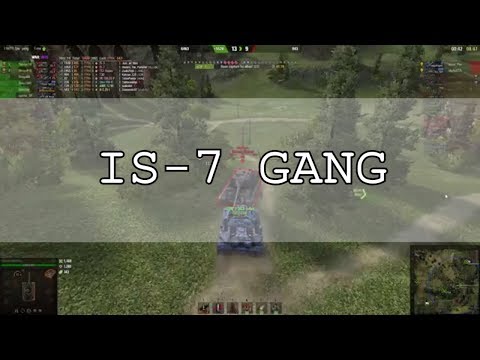 IS-7 Platoon rocking Westfield || World of tanks