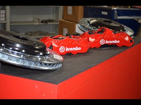 How does the Brembo GT 6 Piston Kit compare to the 2018 STI Brembos?