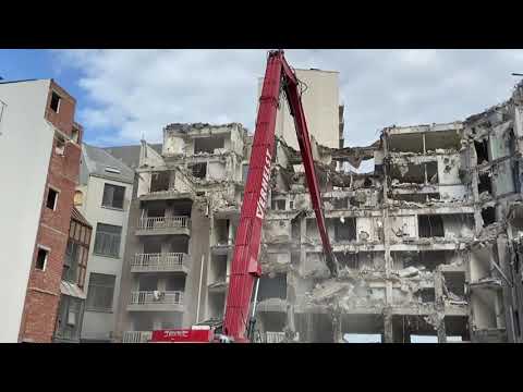 Afbraak hogeschool Vives Oostende