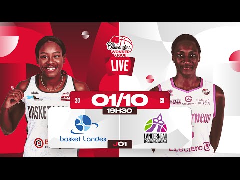 [REPLAY] Basket Landes - Landerneau | J01 La Boulangère Wonderligue 2025-2026