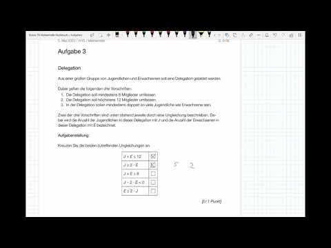 Matura Mai2020 Aufgabe3