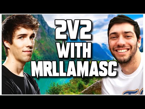 Grubby | 2v2 games with MrLlamaSC - HIS first EVER wc3 multiplayer games!