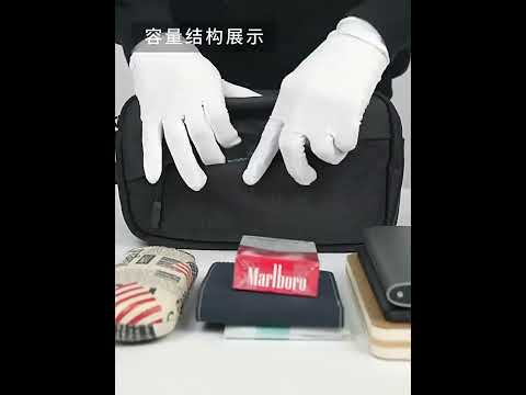 Mark Ryden Slide MR8112 - Сумка-мессенджер через плечо, поясная "бананка" (Черная/Black) - фото 1 - id-p2101804092