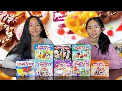 We ranked Japanese DIY Candy Kits! Popin' Cookin' | Janet and Kate