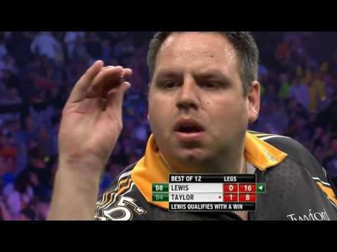 Phil Taylor vs Adrian Lewis ᴴᴰ | Week 14, Betway Premier League Darts 2016