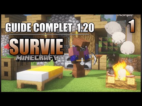The ULTIMATE Guide to Minecraft SURVIVAL in 1.20 - Day One, Exploration, First Base