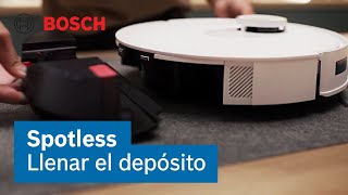 Bosch Cómo Llenar El Depósito Integrado de Agua Del Robot  anuncio
