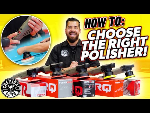 Rotary Vs Dual Action - Which is the right polisher for the job? TORQ Machine Polisher Guide 2023