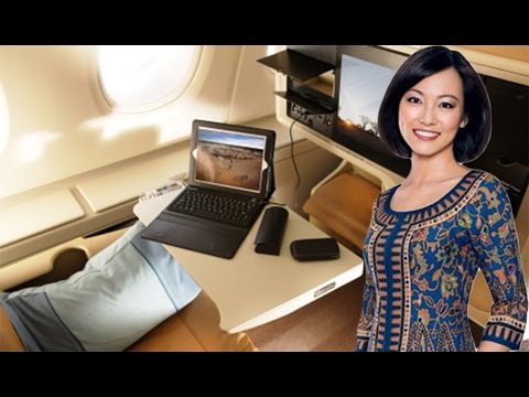 乘坐新加坡航空公司商務艙前往韓國首爾 (Flying Singapore Airlines BUSINESS CLASS to Seoul South Korea)