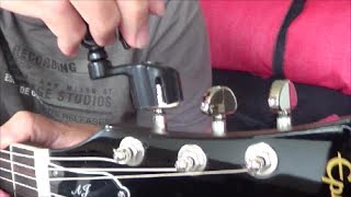 Video thumbnail for D'Addario Planet Waves Guitar Pro-Winder Review and Demo by Edwin-E