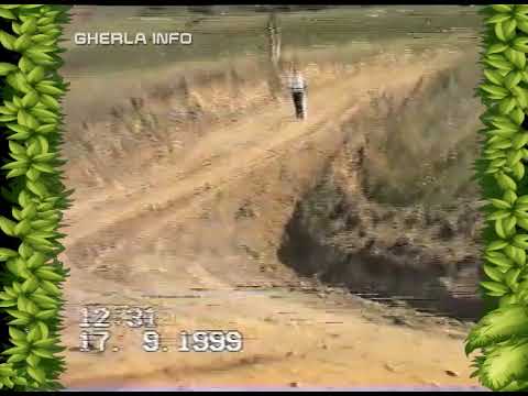 Drumul in lucru spre Padurenii (Top), in comuna Mintiu Gherlii, Cluj - 1999