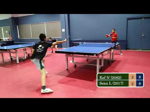 Kef Noorani (2082) vs Sean Ling (2017) - Butterfly Bay Area Championship at TTA on 6-4-2022