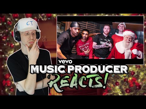 Music Producer Reacts to Sidemen - Merry Merry Christmas Ft. Jme & LayZ