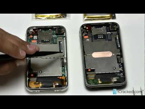 comment demonter la batterie de l'iphone 3g